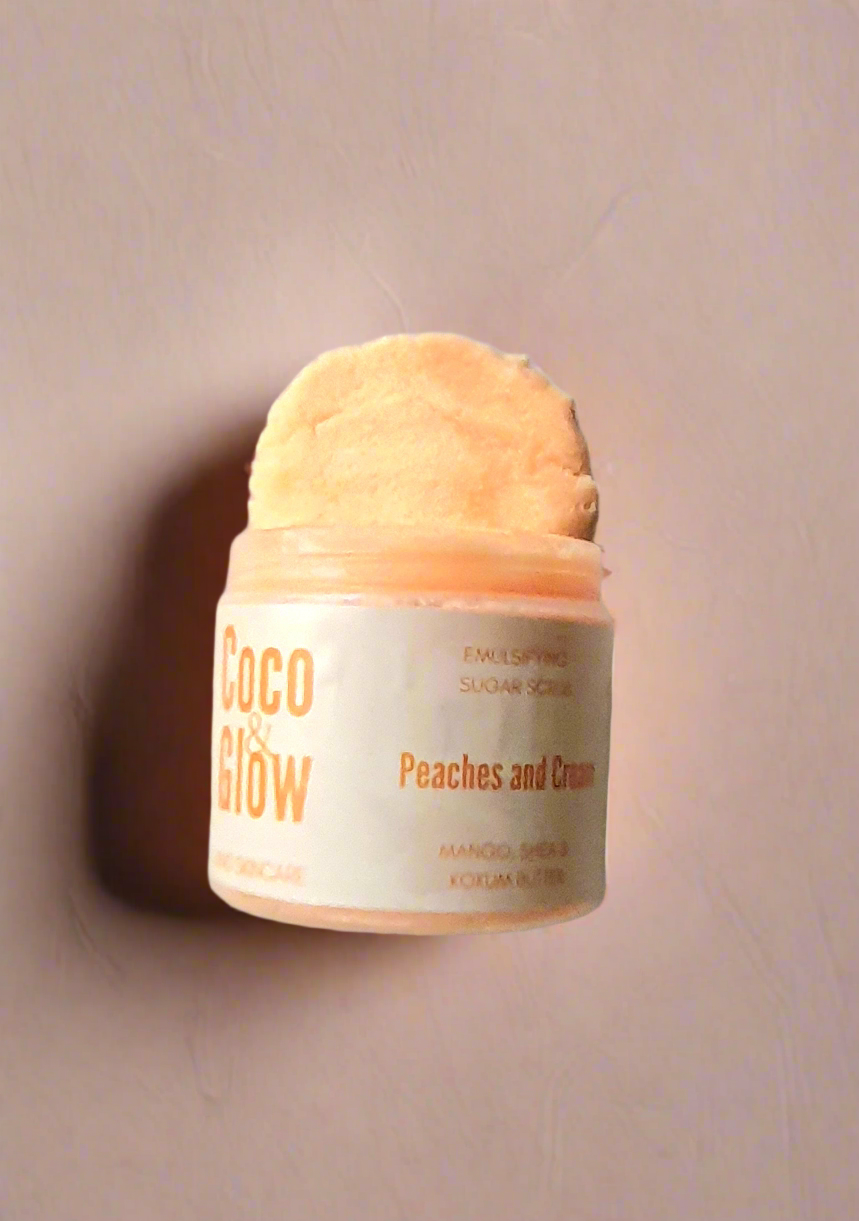 Peaches and Cream Sugar Scrub