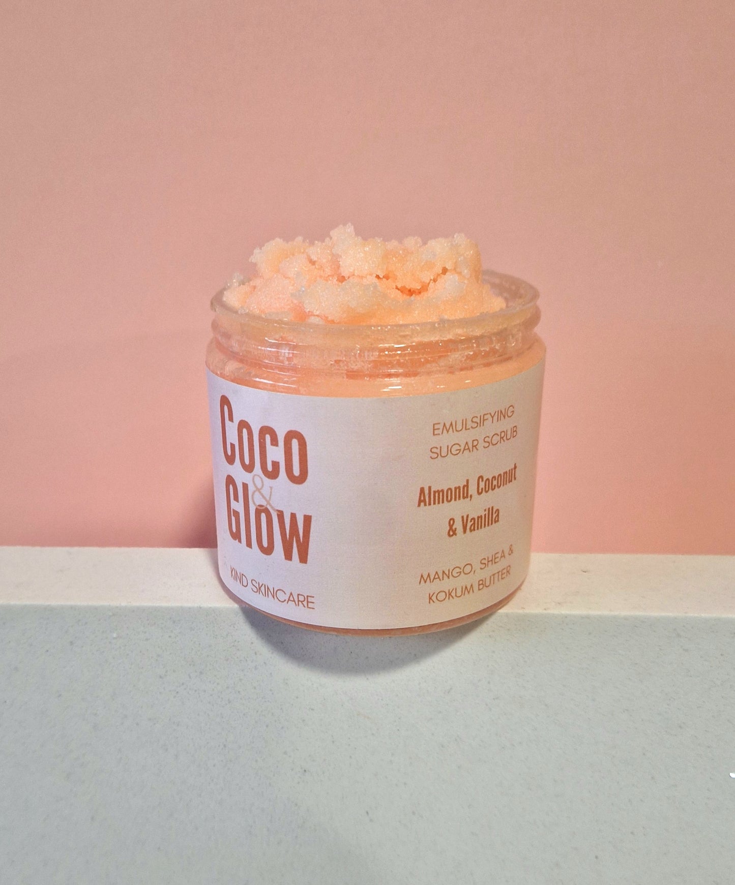 Emulsifying Sugar Scrub