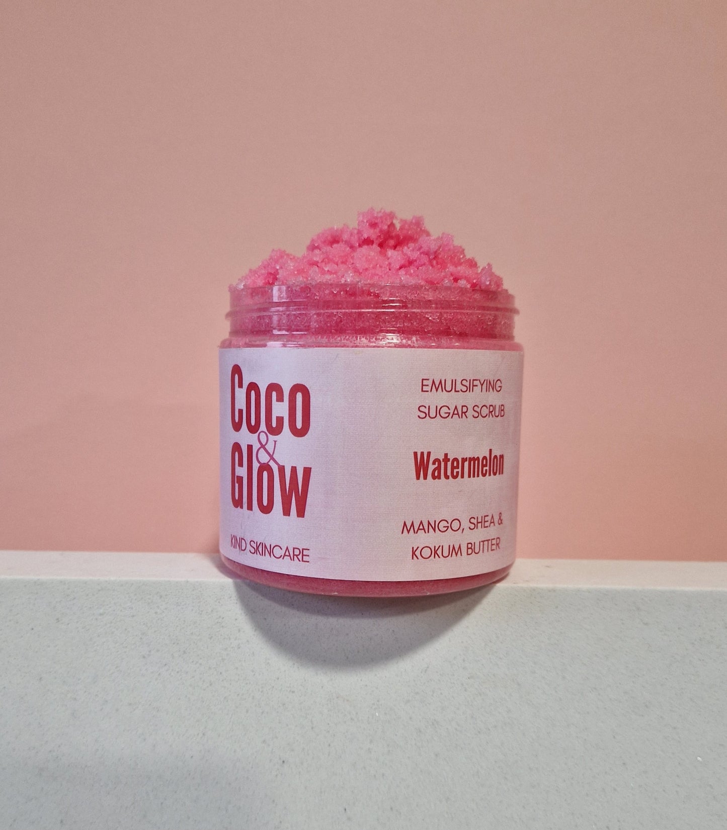 Emulsifying Sugar Scrub